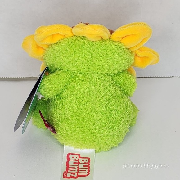 SUNNY 🌻 Yellow Sunflower GardenBumz Official Kellytoy Russ Bum Bumz Plush NWT - Picture 2 of 10